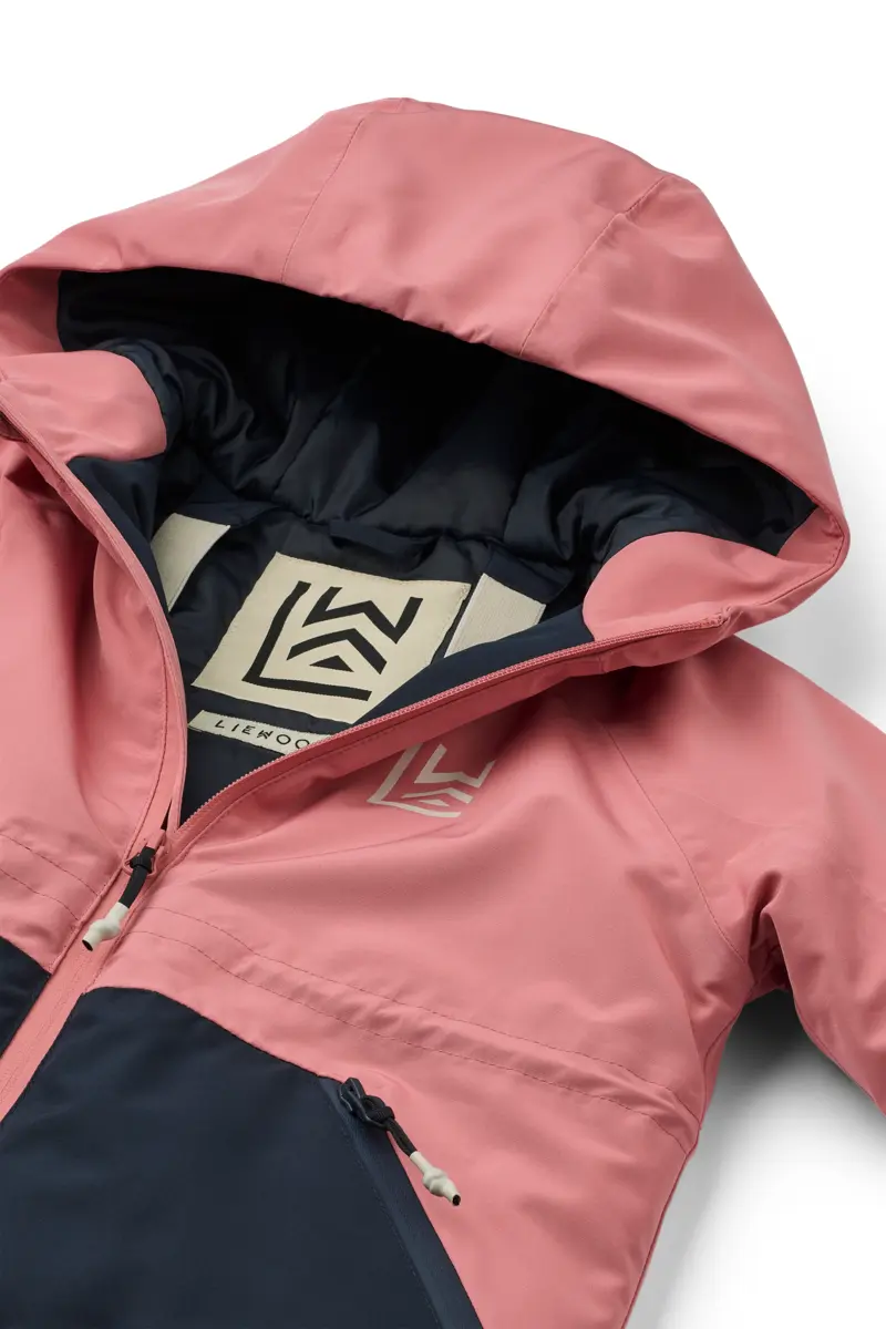 Liewood Schneejacke Kalle „Dusty rose / Classic navy“