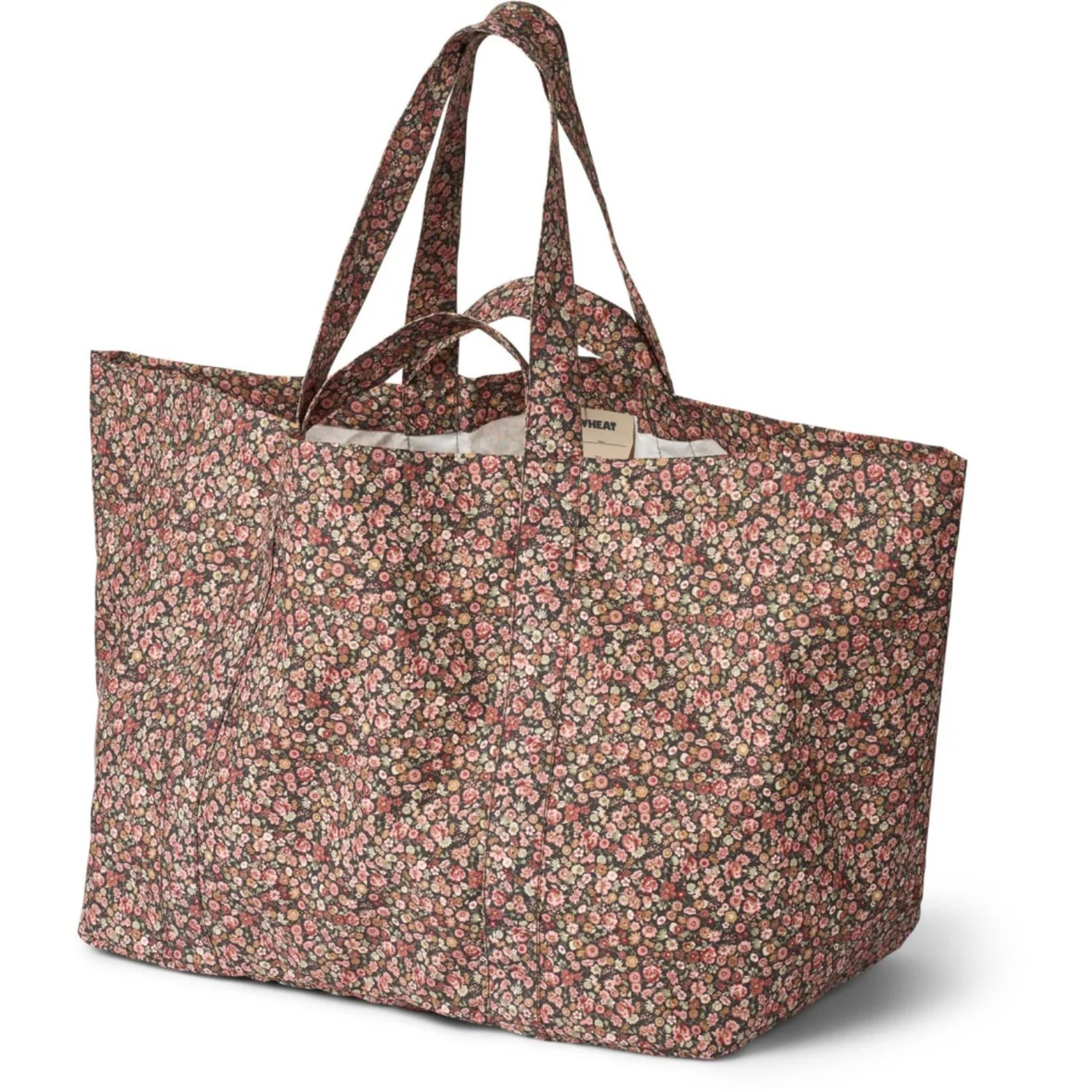 Wheat Shopper XL „Raven Wild Fowers“