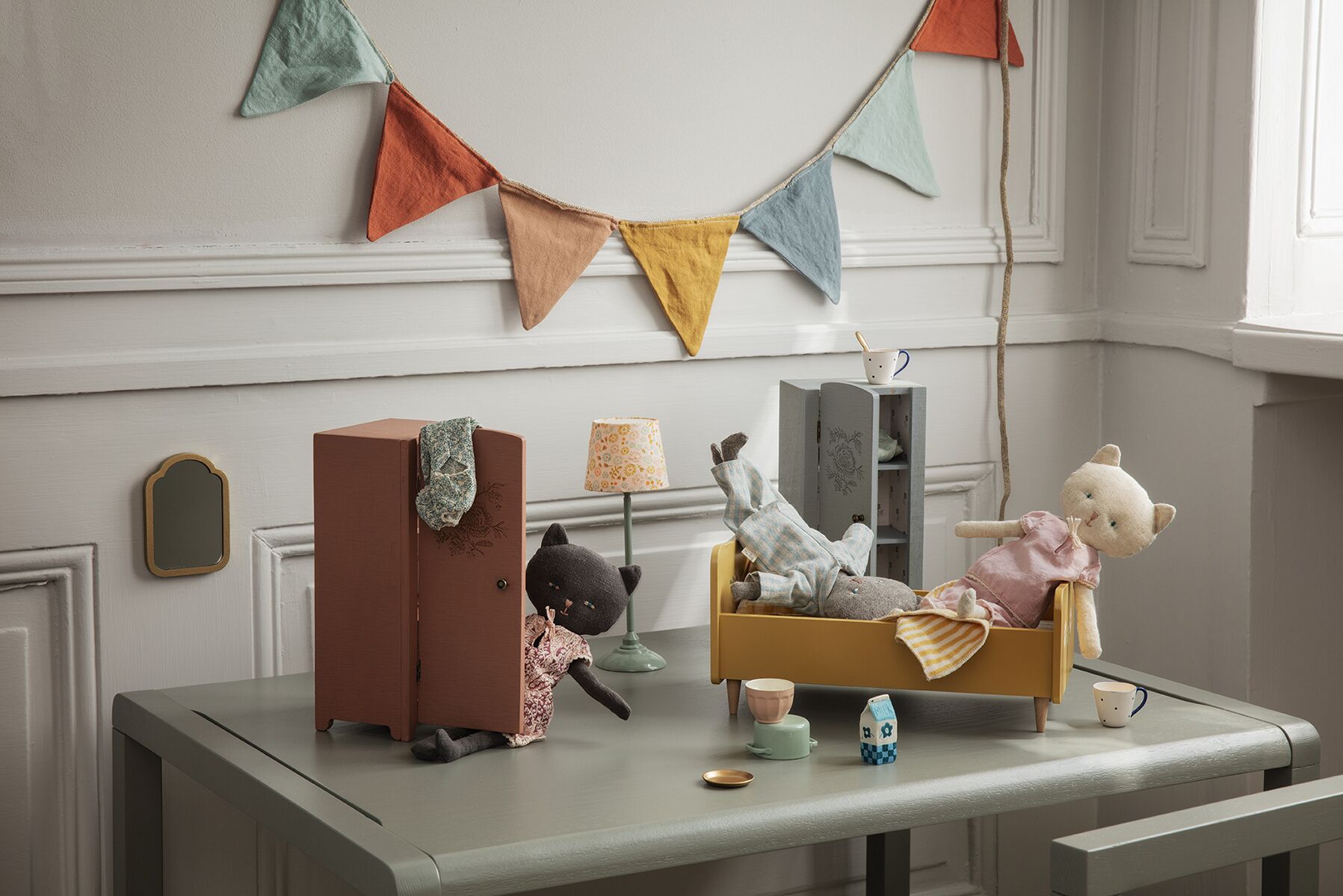 Maileg Katze, Chatons, schwarz, H24cm – Bild 2