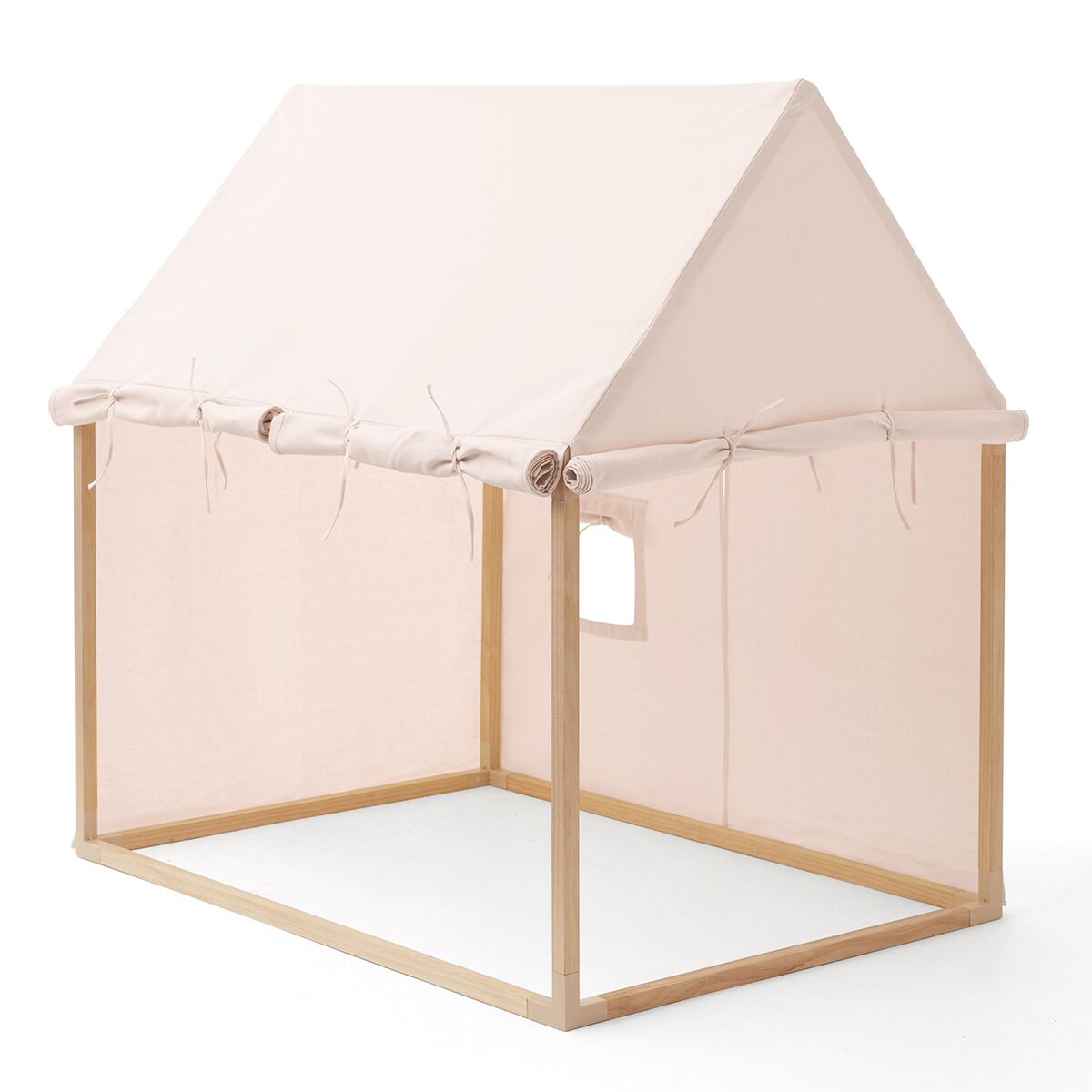 Kids Concept Hauszelt „hellrosa“, 124x110x80cm – Bild 2