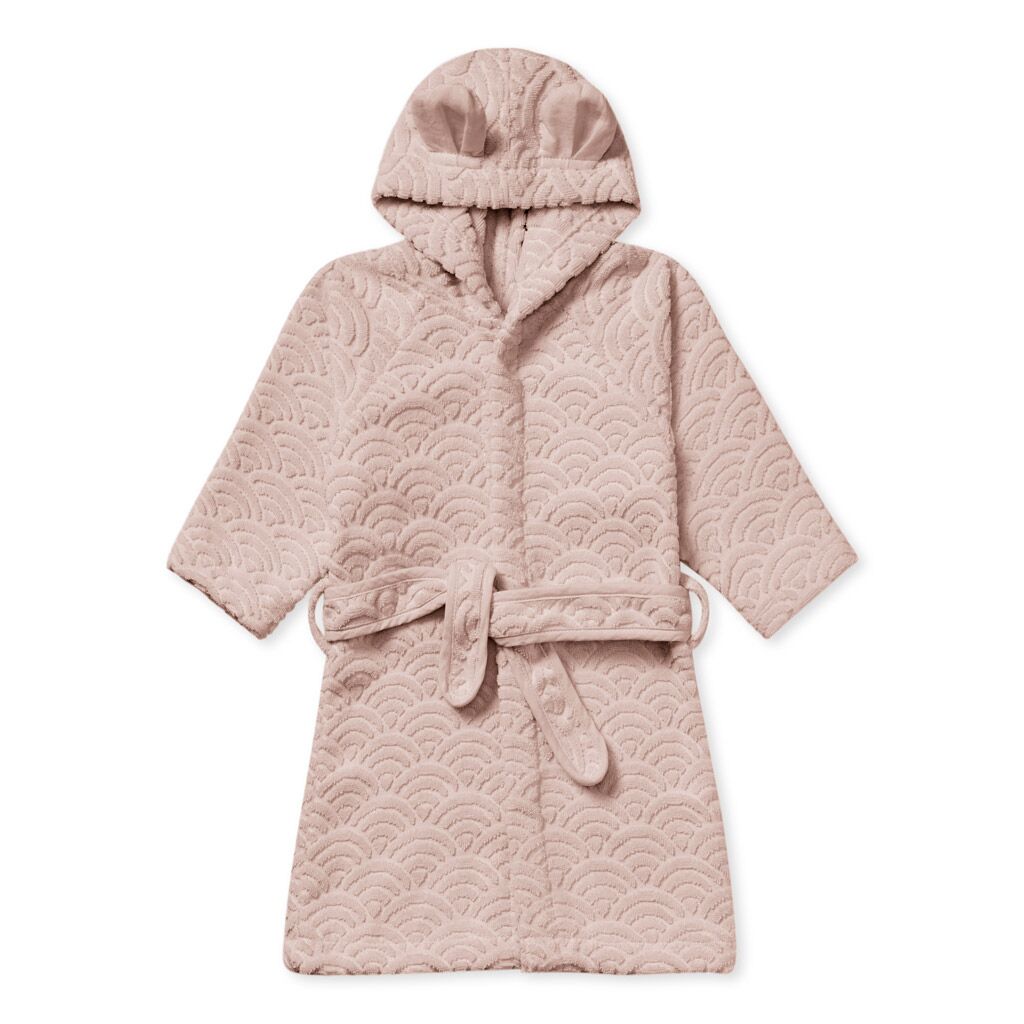 Cam Cam Bademantel „Dusty Rose“, 1-2 Jahre, GOTS