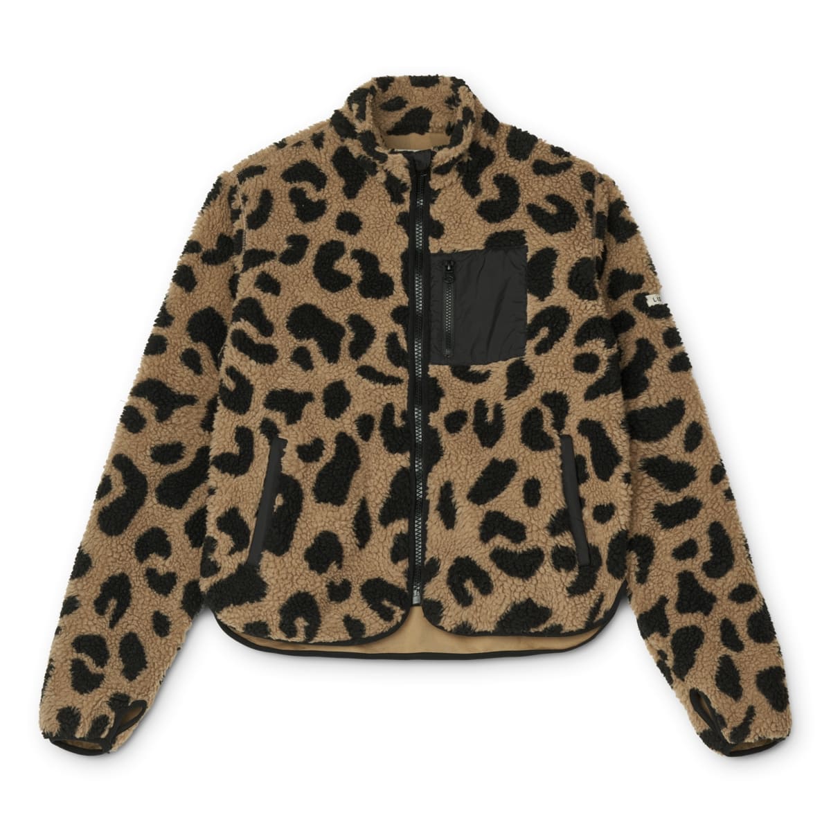 Liewood Sherpa Erwachsenen Jacke Nelson „Mega leo / Oat mix“