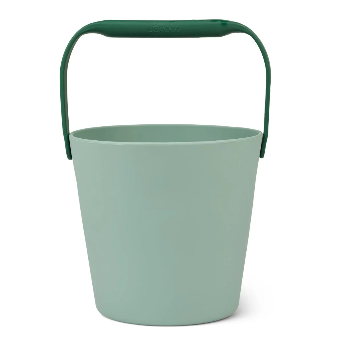 Liewood Moira Silikon-Sandeimer „Peppermint / Garden green“, groß, 17x18cm