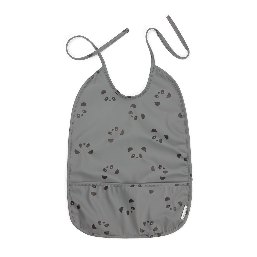 Liewood Lai Lätzchen „Panda stone grey“