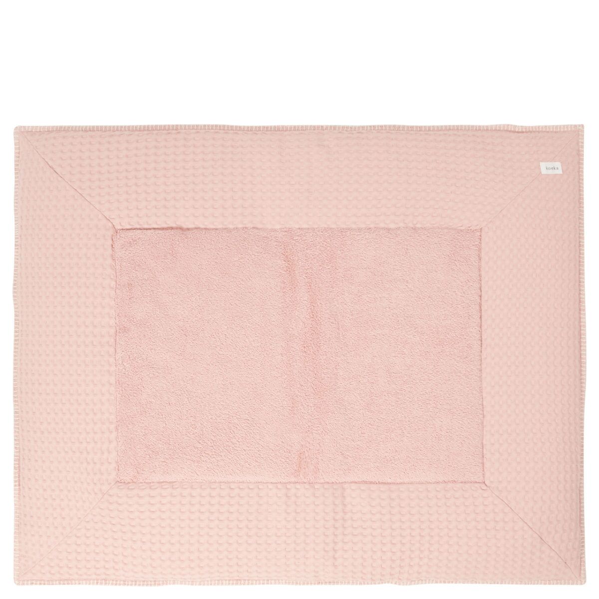 koeka Krabbeldecke Amsterdam „shadow pink / steel grey“ 80x100cm – Bild 2