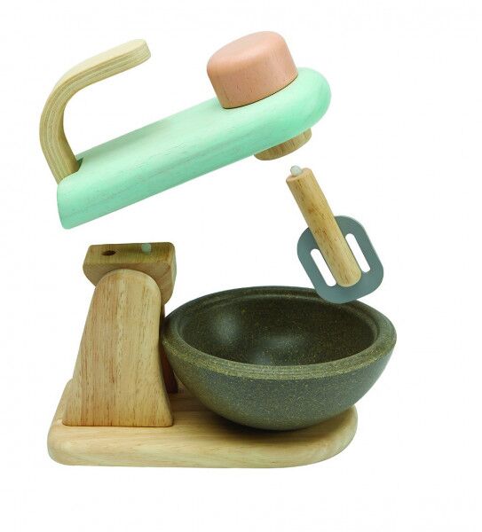PlanToys Mixer-Set aus Holz – Bild 5