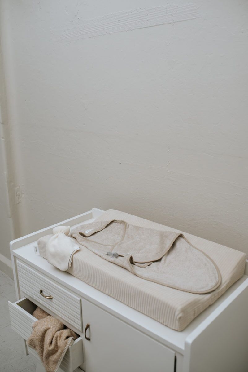 koeka Wickelauflagenbezug Vik „sand“, 45x73cm 03