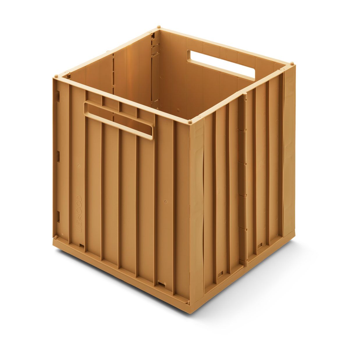 DELISTED Liewood Aufbewahrungsbox Elijah „Golden caramel“ mit Deckel, 31x30x32cm – Bild 3