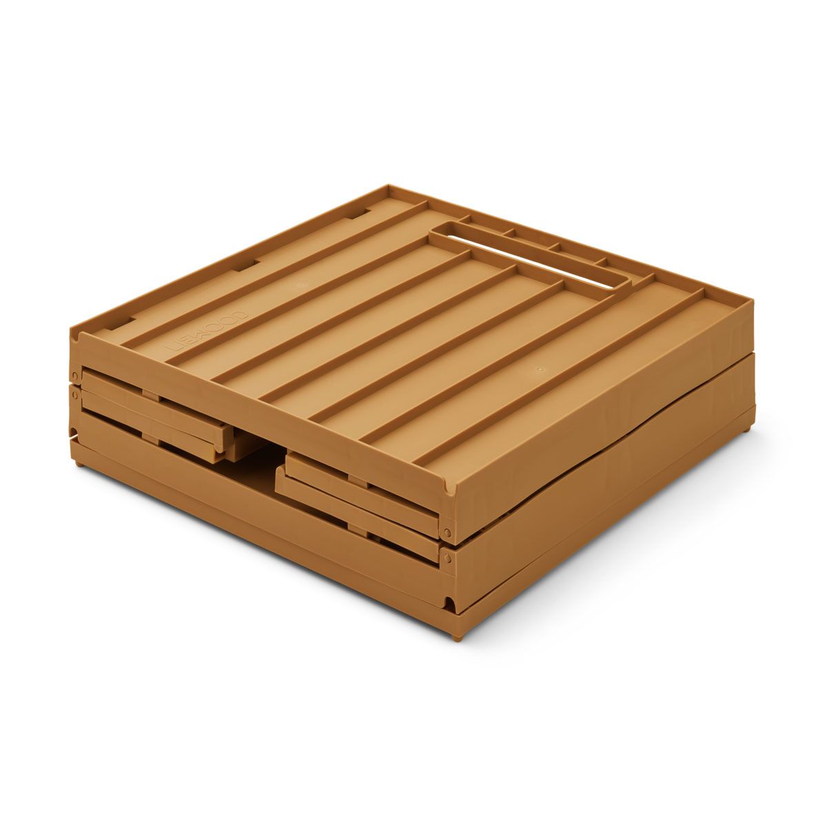 DELISTED Liewood Aufbewahrungsbox Elijah „Golden caramel“ mit Deckel, 31x30x32cm – Bild 4