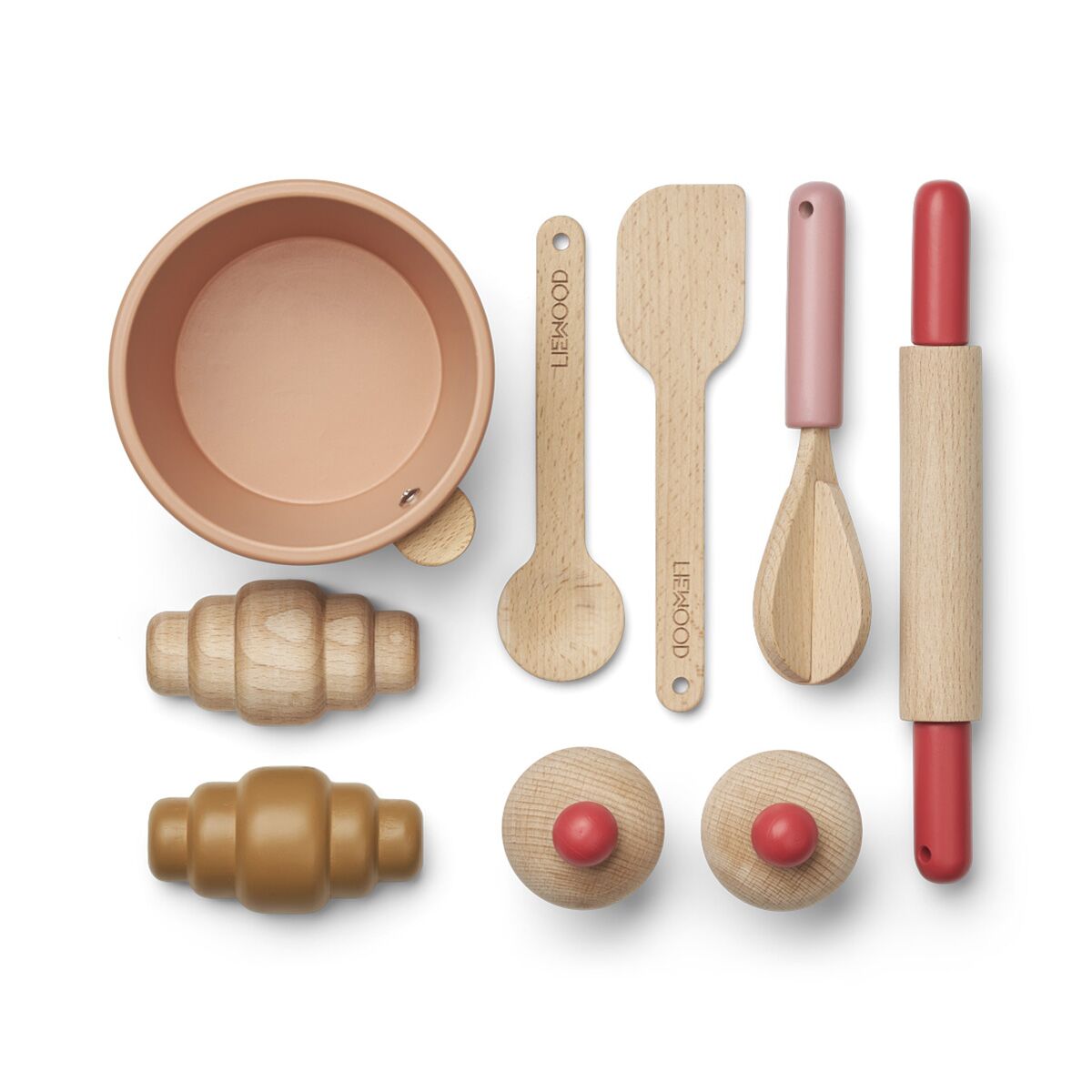 DELISTED Liewood Backspielset Lisbeth „Rose multi mix“, Buchenholz – Bild 2