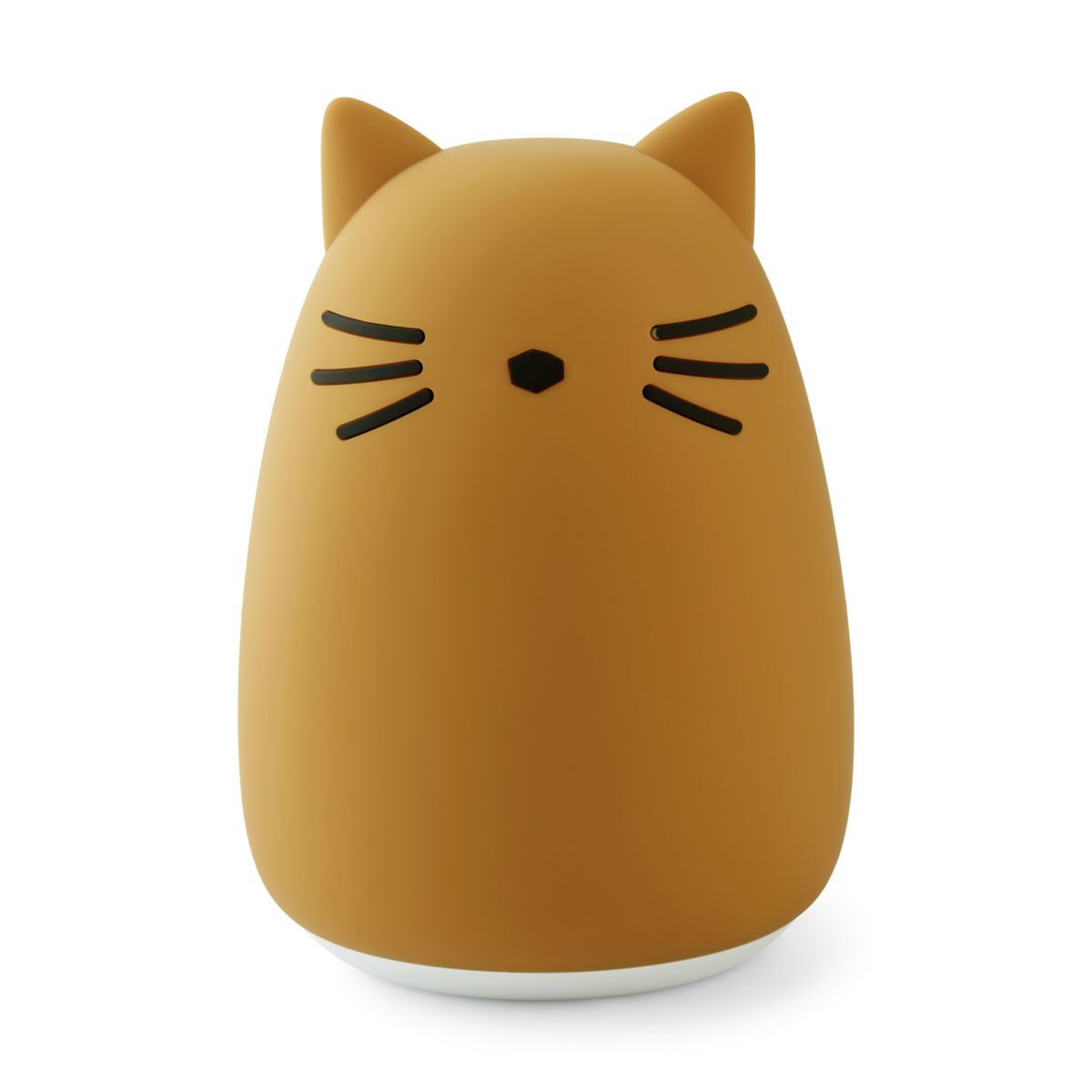 DELISTED Liewood großes Nachtlicht Jimbo „Cat golden caramel“, Silikon, kabellos, H32cm