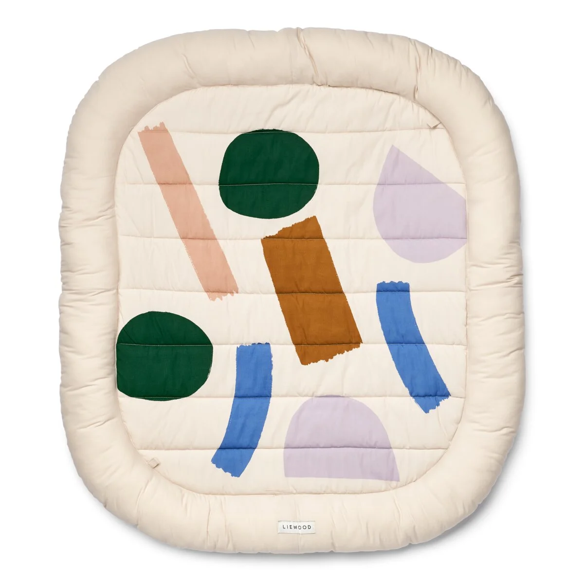 Liewood Baby-Aktivitätsnest Amin „Paint stroke / Sandy“, 100cm