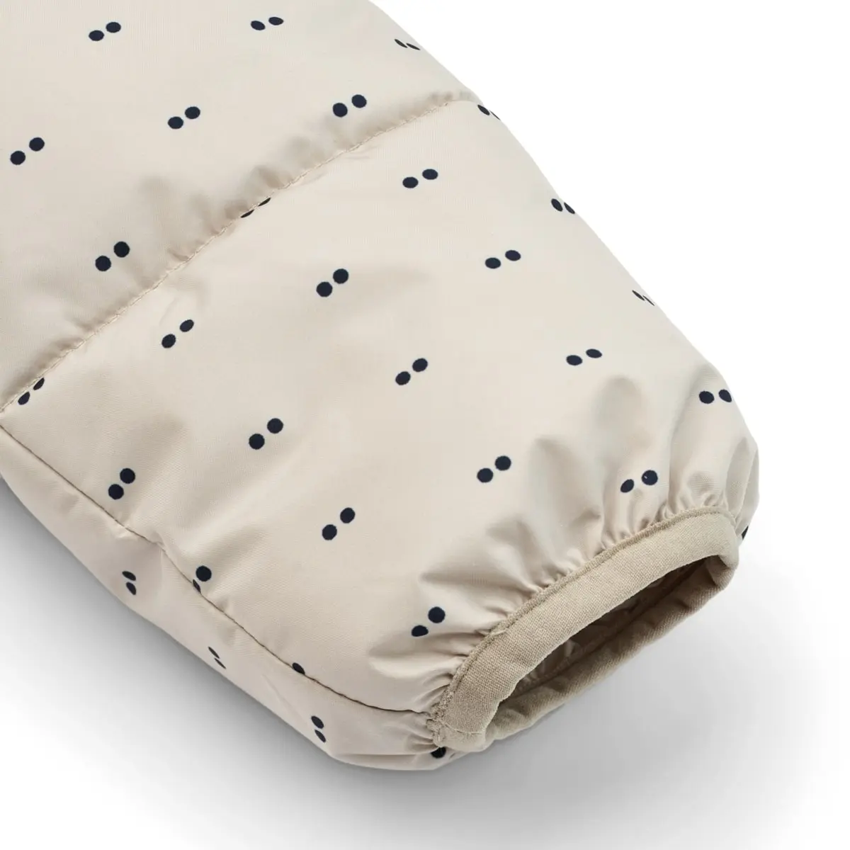 Liewood Kapuzen-Pufferjacke Giovanna „Double dot / SIlver lining“