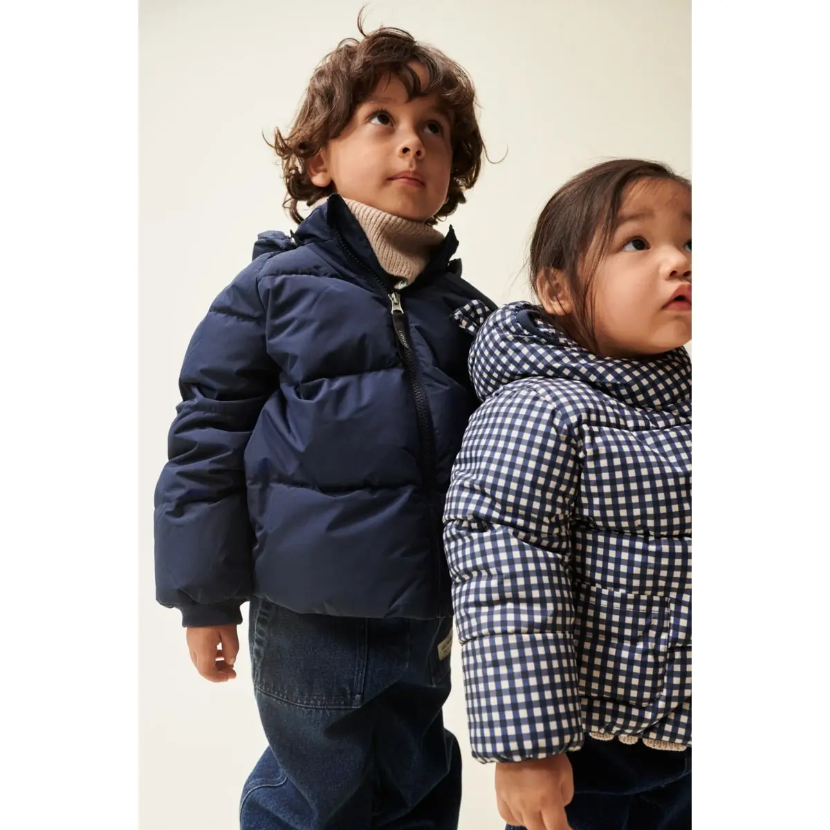 Liewood Kapuzen-Pufferjacke Giovanna „Double dot / SIlver lining“, Gr. 74-98 – Bild 9