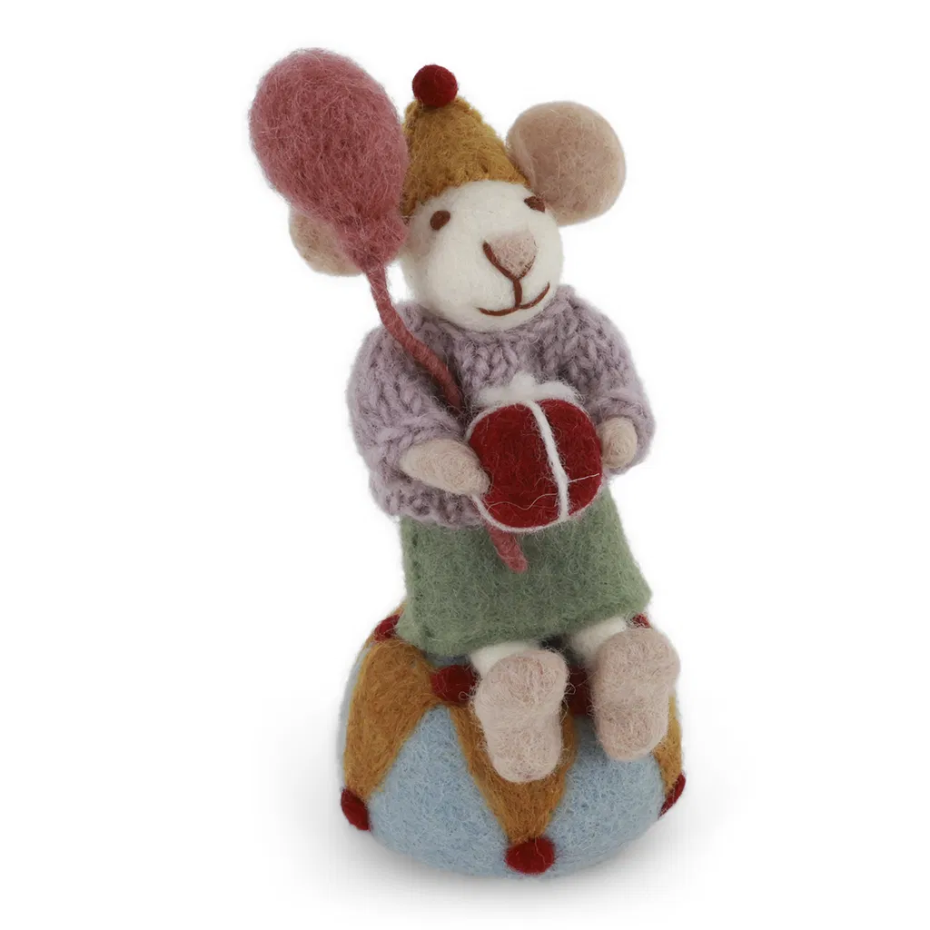 Gry & Sif „Fuchs mit Ballon und Geschenk“