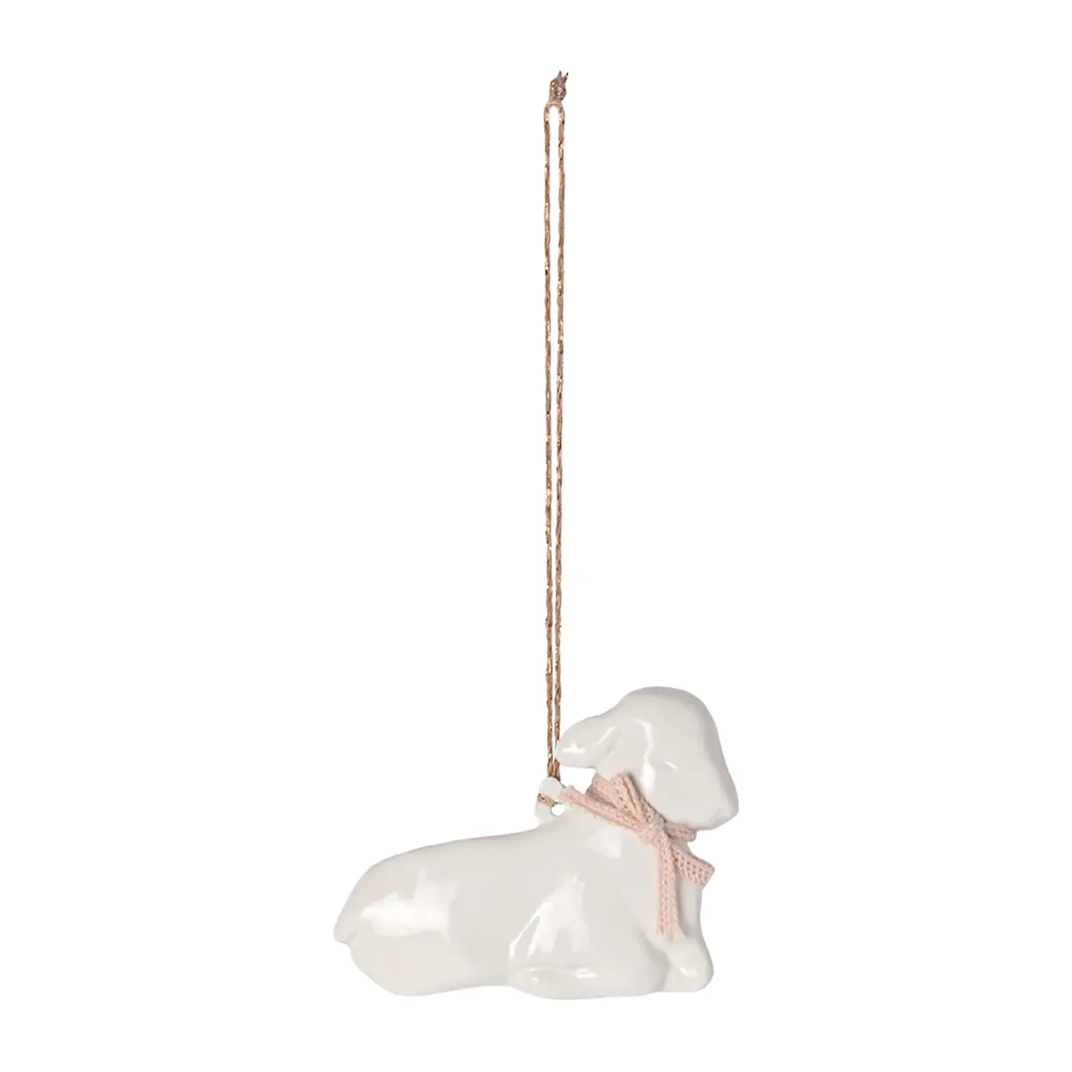 Maileg Metallornament Lamm „powder“
