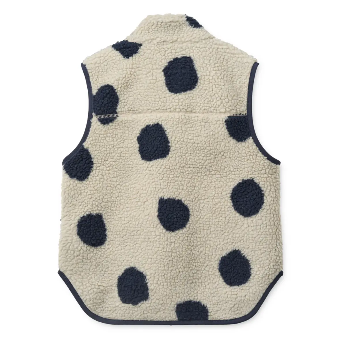 Liewood Fleeceweste Noam „Spot dots / Nebelgrau“