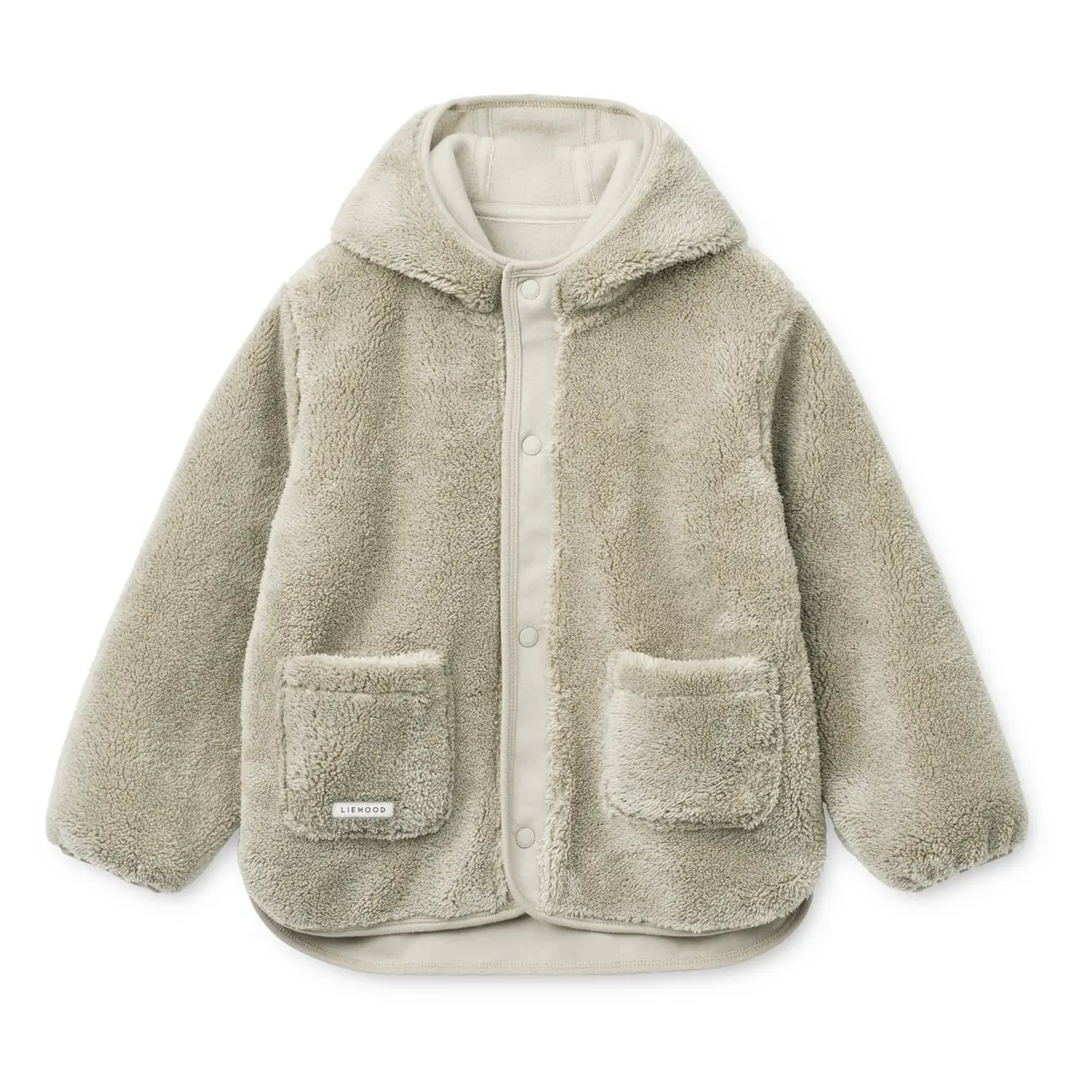 Liewood Teddyjacke Mina „Nebelgrau“