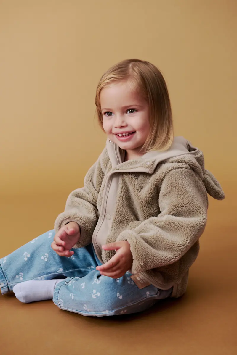 Liewood Teddyjacke Mina „Nebelgrau“