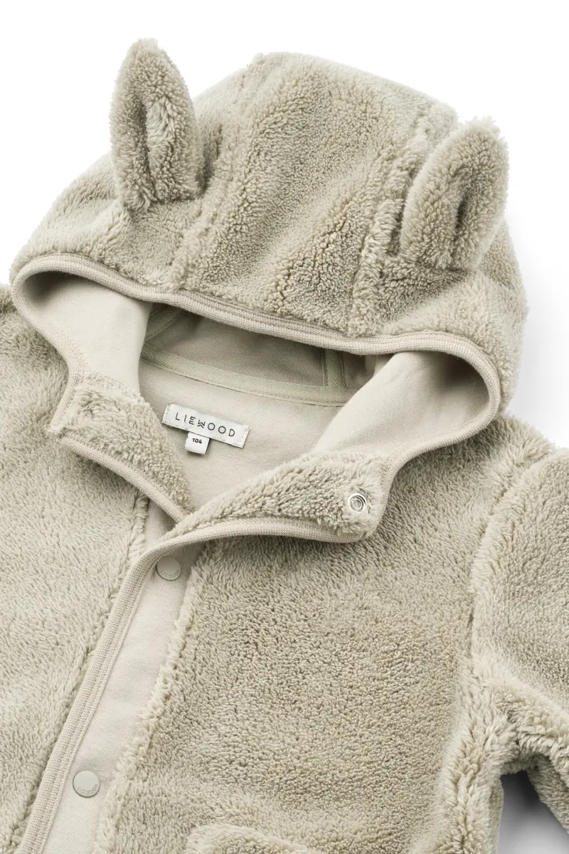 Liewood Teddyjacke Mina „Nebelgrau“