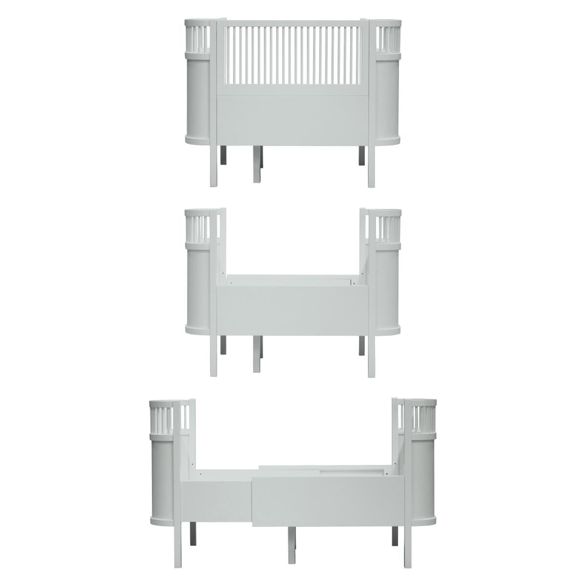 Sebra Bett mist green, Babybett & Juniorbett 2001320 - 02