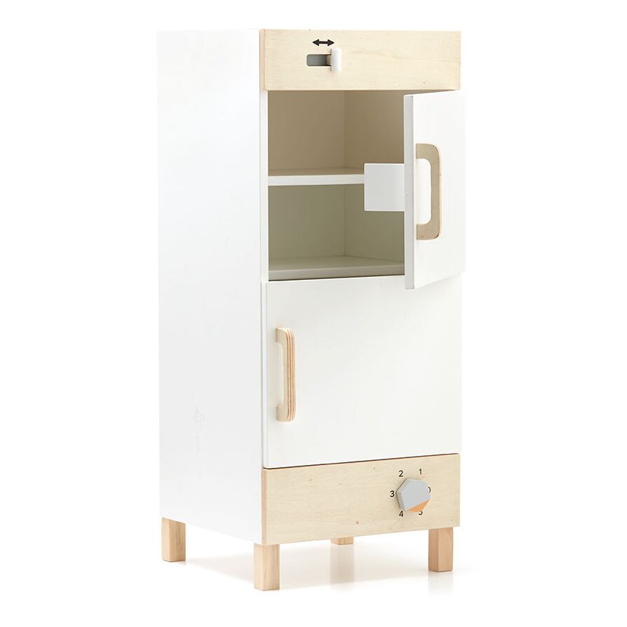 Kids Concept Kühlschrank, natur / weiß – Bild 2