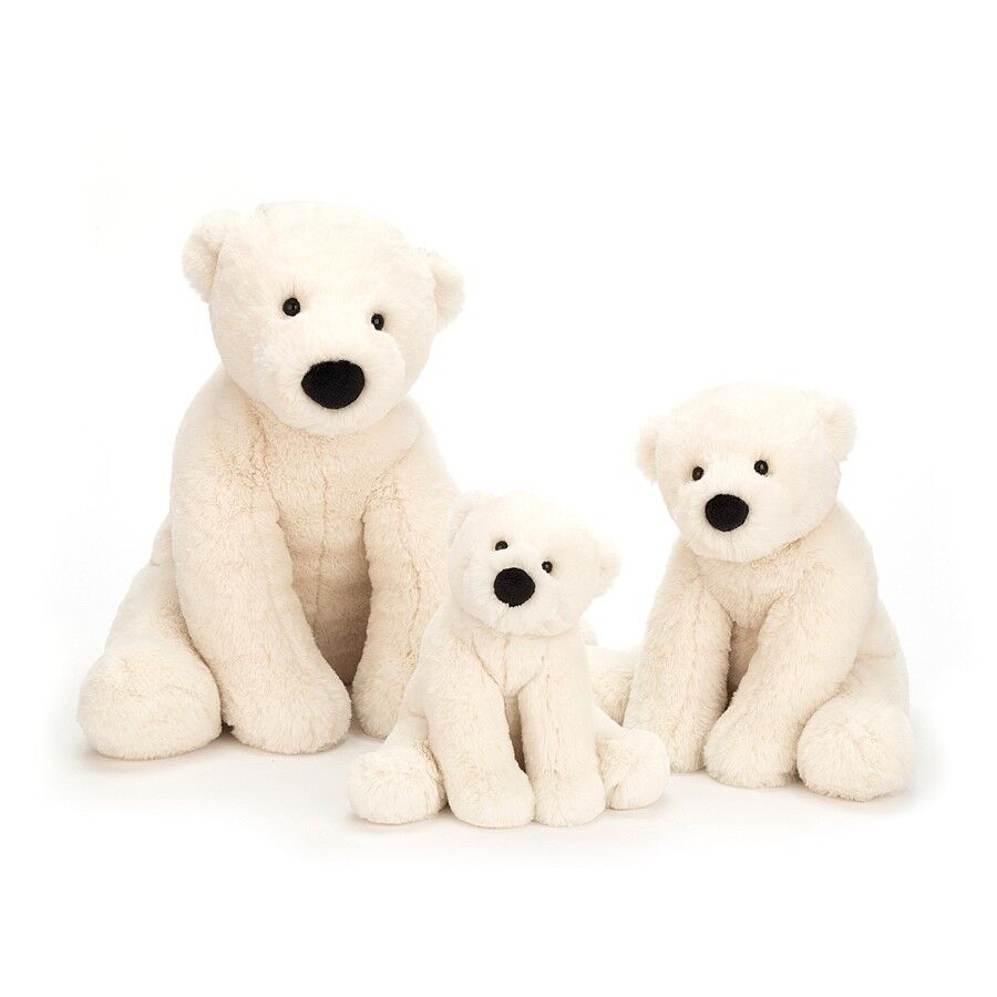 Jellycat Kuscheltier Perry Polar Bear in 3 Größen