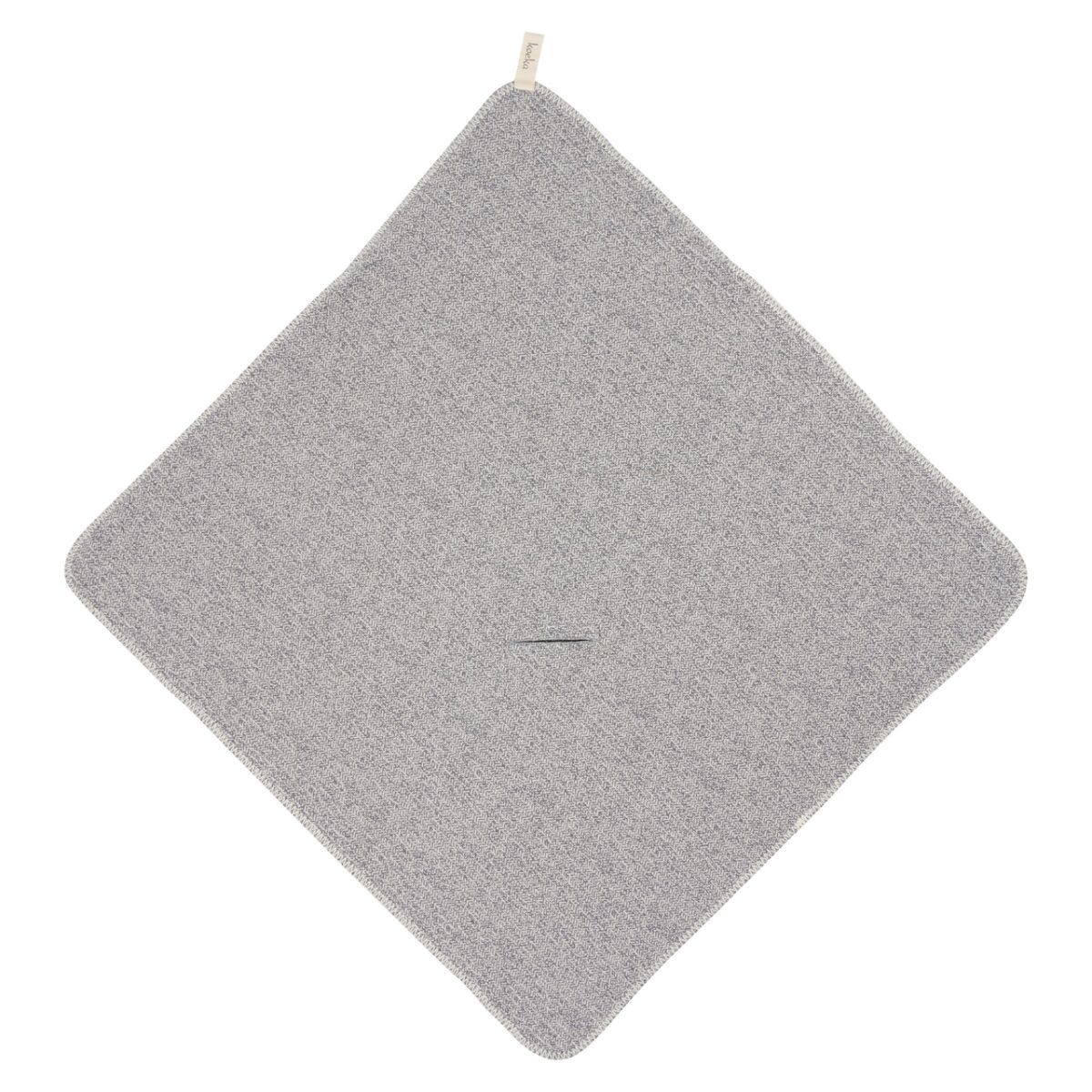 koeka Wickelcape Vigo sparkle grey Rückseite