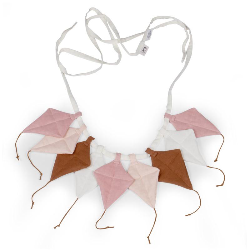 Saga Copenhagen Drachen Wimpelkette „Mix Rose“