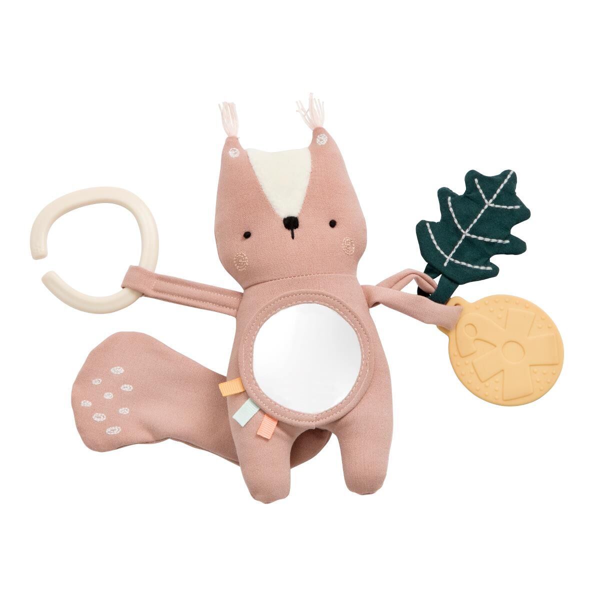 Sebra Activity-Spielzeug Zappy das Eichhörnchen „misty rose“, H32cm