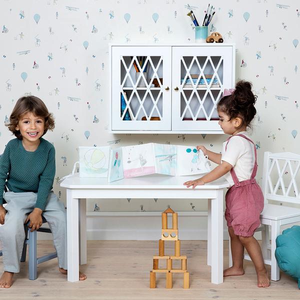 Cam Cam Harlekin Kindertisch „White“ 02