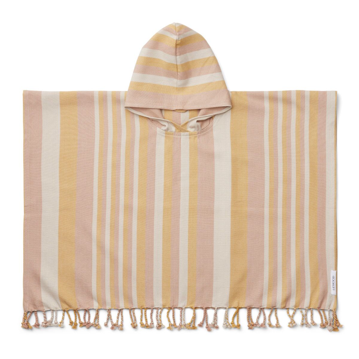 Liewood Roomie Badeponcho „Peach : Sandy : Yellow Mellow“