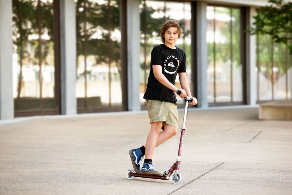 Micro Mobility micro sprite LED „pearl green purple“, ab 5 Jahre – Bild 7