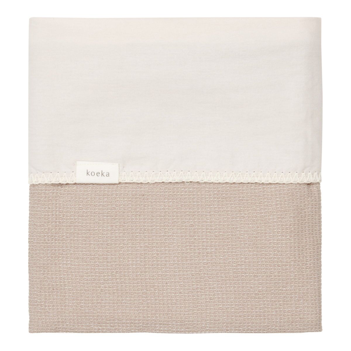 koeka Babydecke Cairo, Flanell, clay, 75x100cm 01