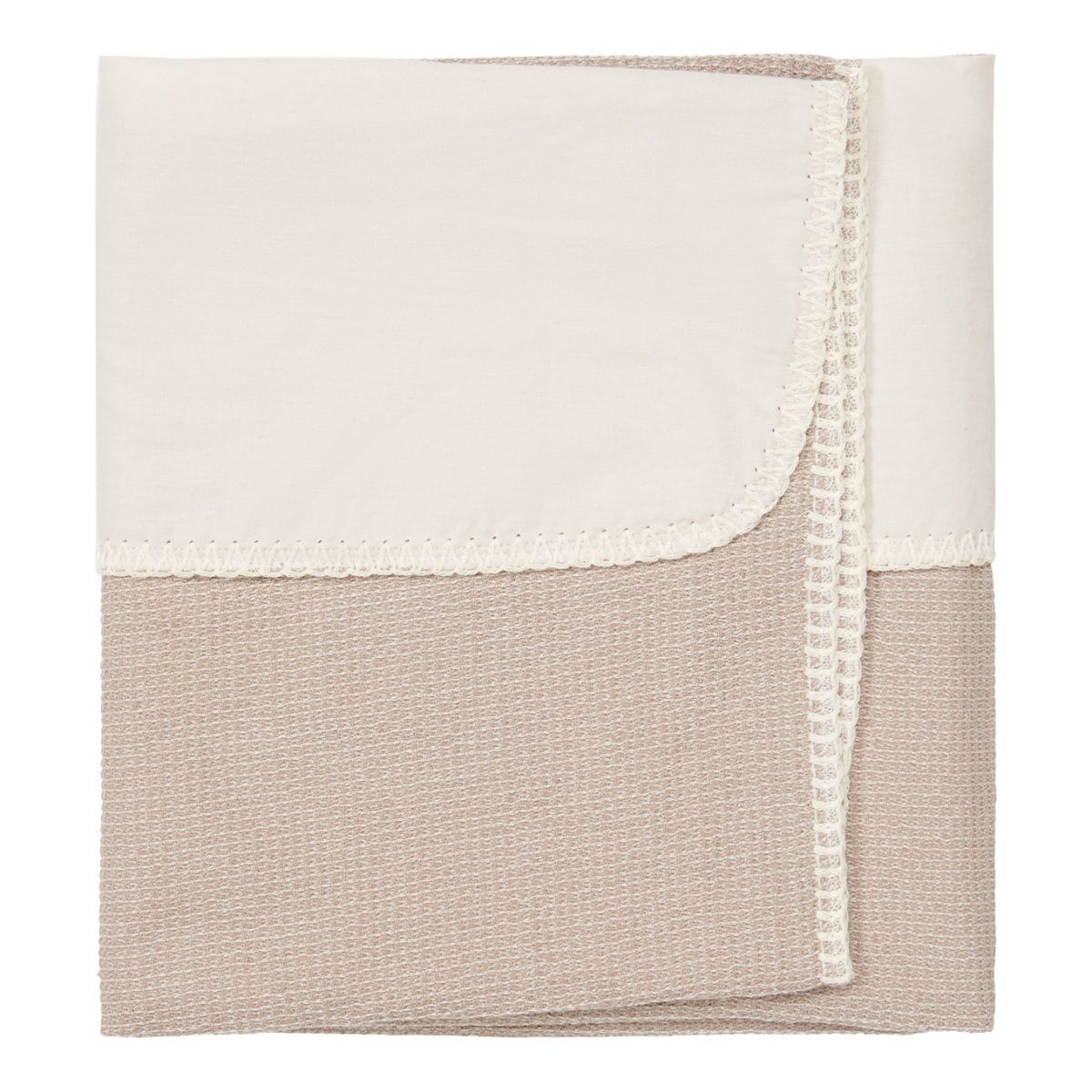 koeka Babydecke Cairo, Flanell, clay, 75x100cm 02