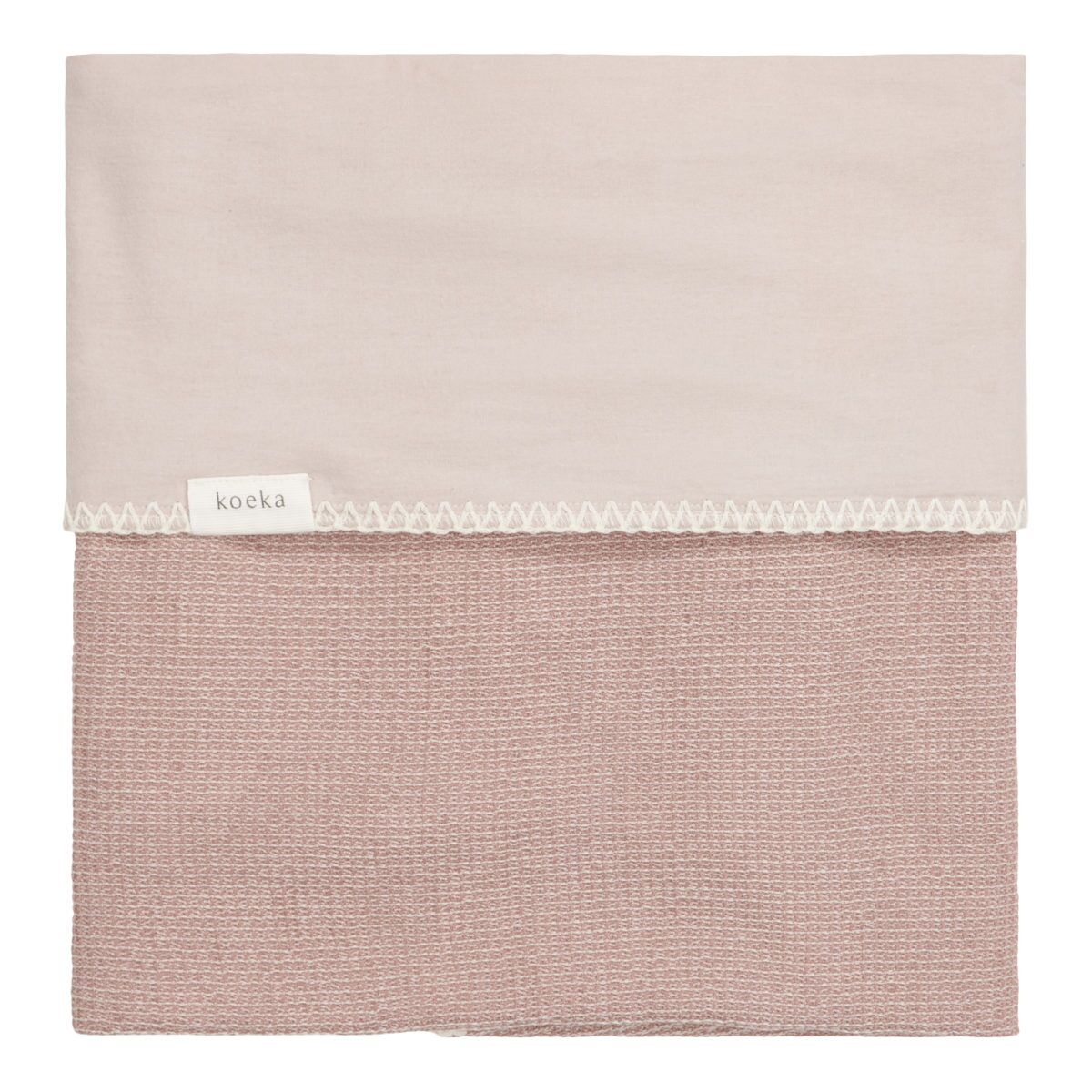 koeka Babydecke Cairo, Flanell, plum, 75x100cm 01
