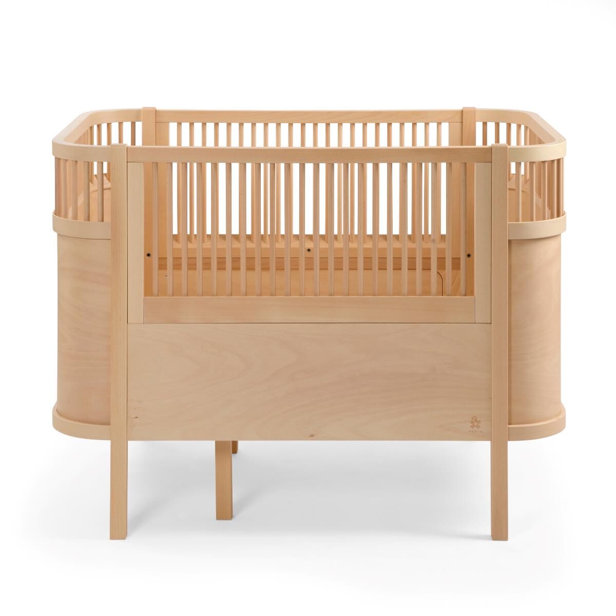 Sebra Bett Wooden Edition, Babybett & Juniorbett, Buche, FSC™ Mix, neues Modell 2021