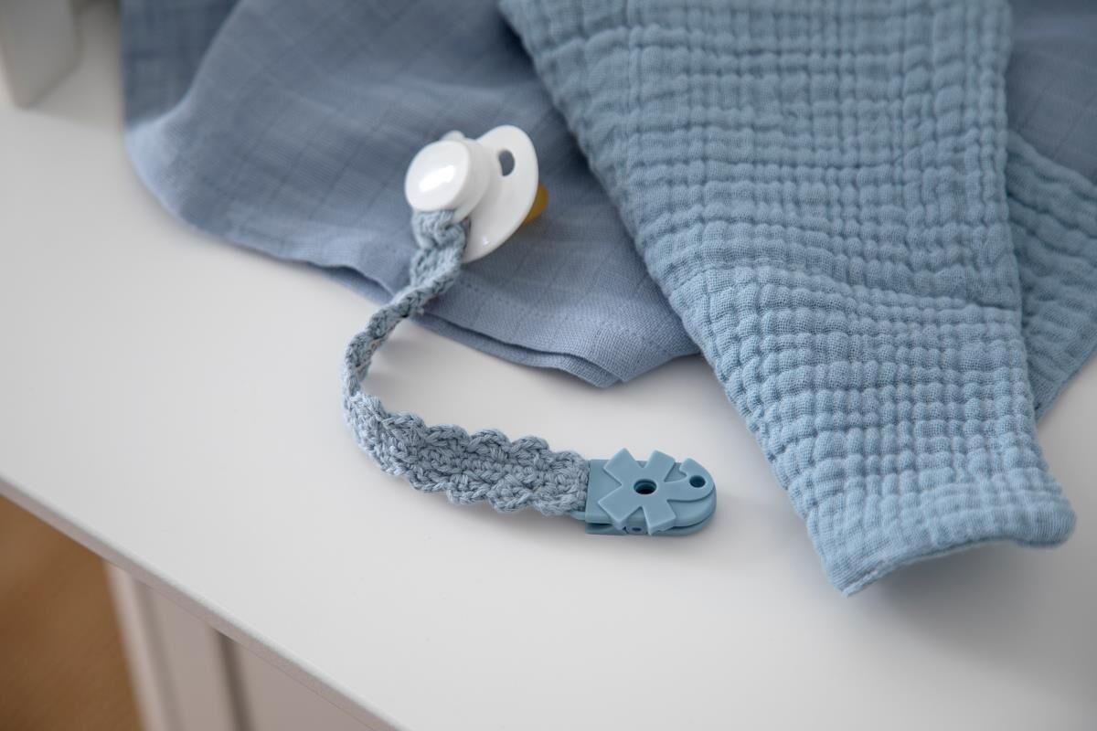 Sebra Waschlappen „powder blue“, 3er-Set Mood