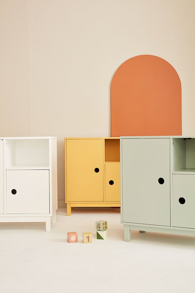 Kids Concept Kinderschrank Star, weiß, 60x60x30cm 02