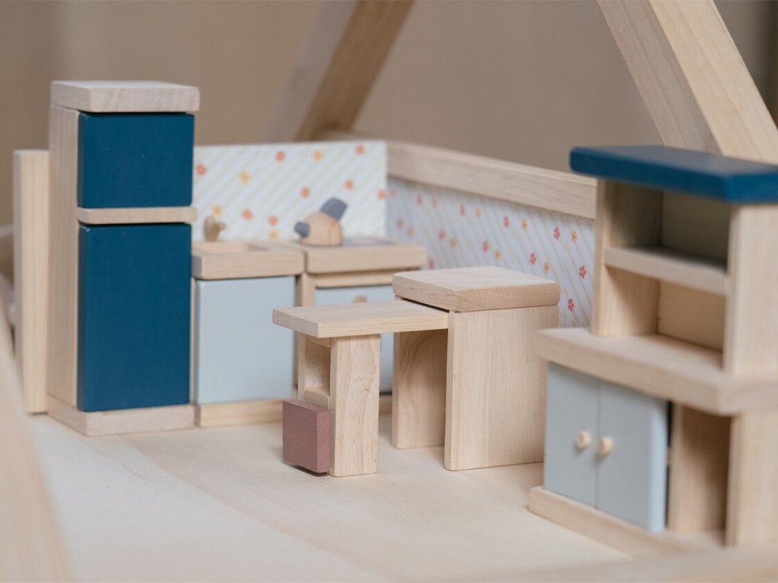 PlanToys Küche „Orchard“ Puppenhausmöbel-Set 03