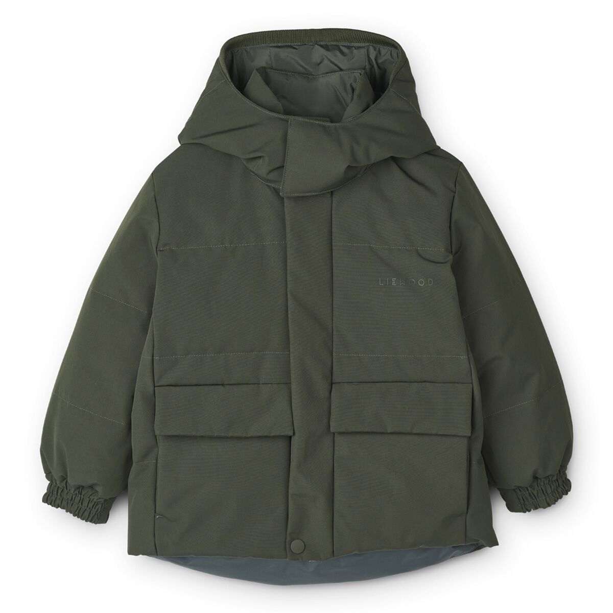 Liewood Paloma Daunenjacke für Kinder „Hunter green multi mix“
