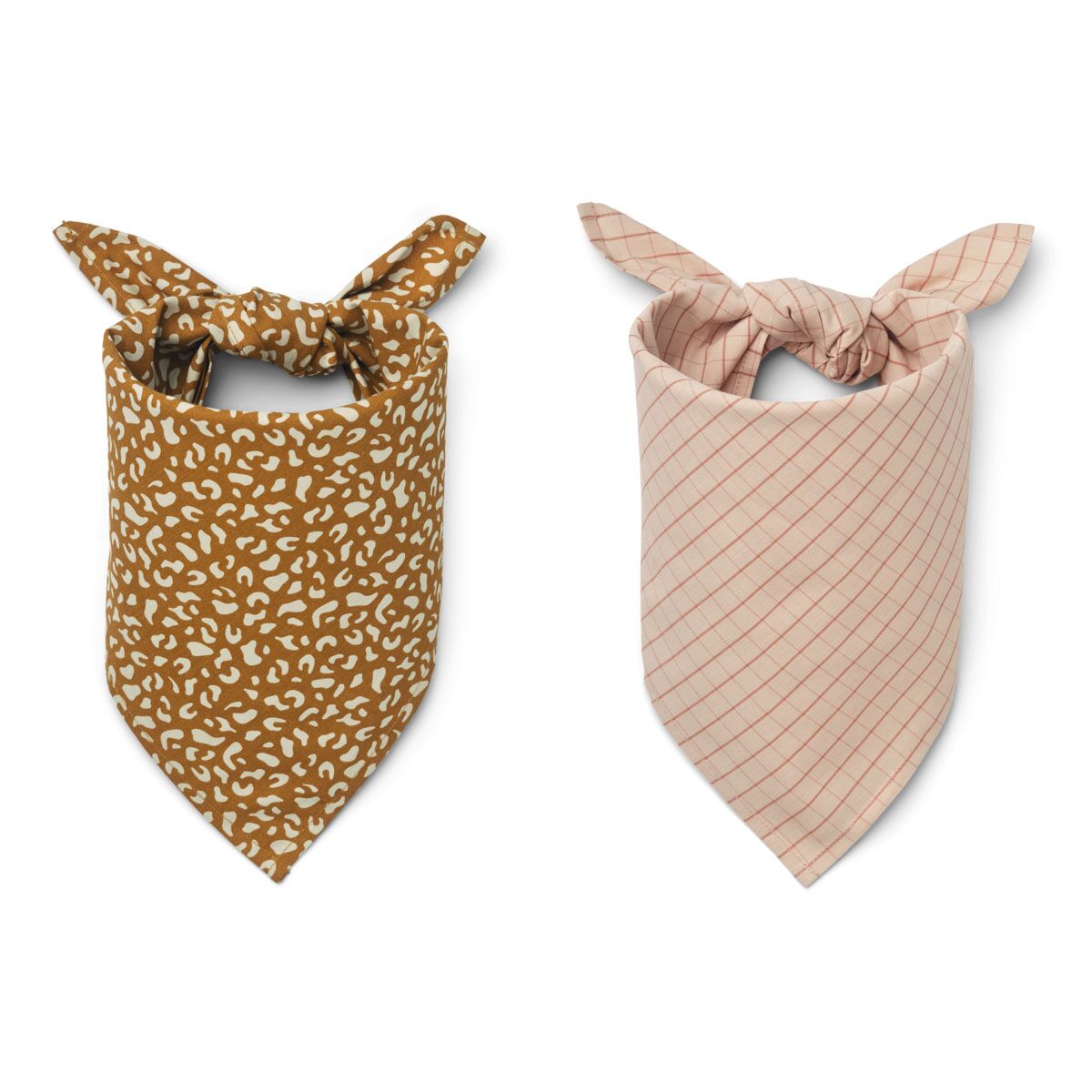 DELISTED Liewood Bandana Bali „Mini leo / golden caramel mix“, 2er-Set
