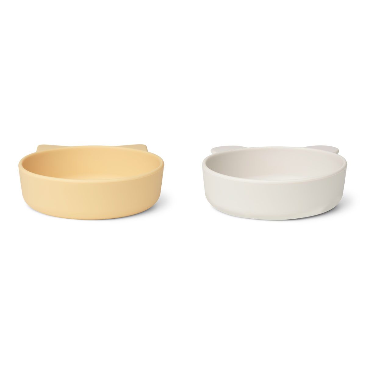 DELISTED Liewood Vanessa Snackschale „Jojoba / Sea shell mix“, Silikon, 2er-Set, ø15cm – Bild 2