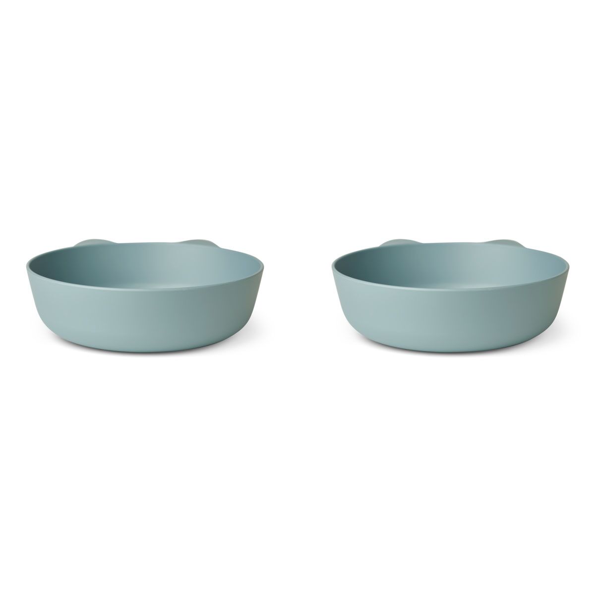 Liewood Solina Kinderschüssel „Rabbit sea blue“, aus PLA, 2er-Pack – Bild 2