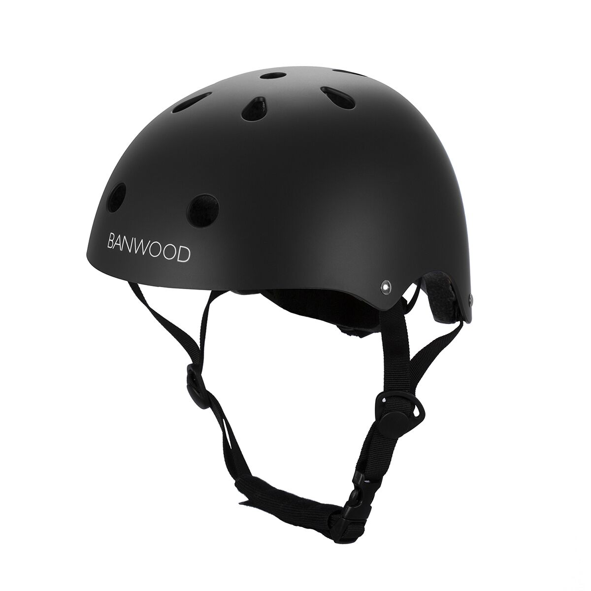 Banwood Kinderhelm „schwarz“ (50-54cm, ca. 3-7 Jahre)