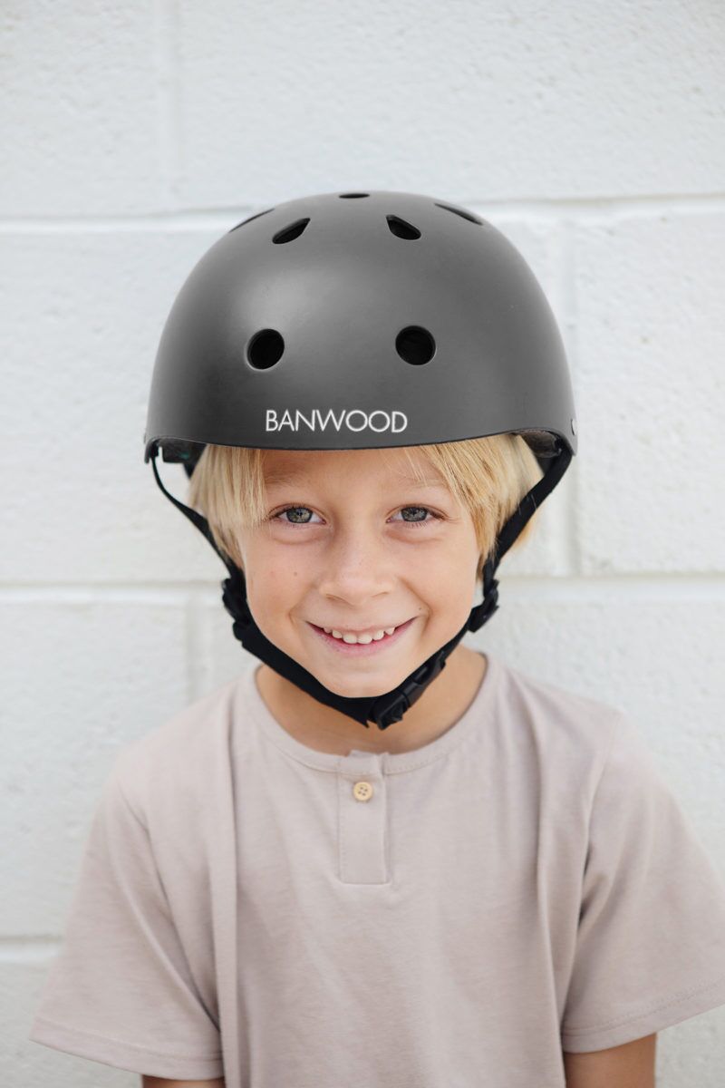 Banwood Kinderhelm „schwarz“ (50-54cm, ca. 3-7 Jahre) – Bild 5