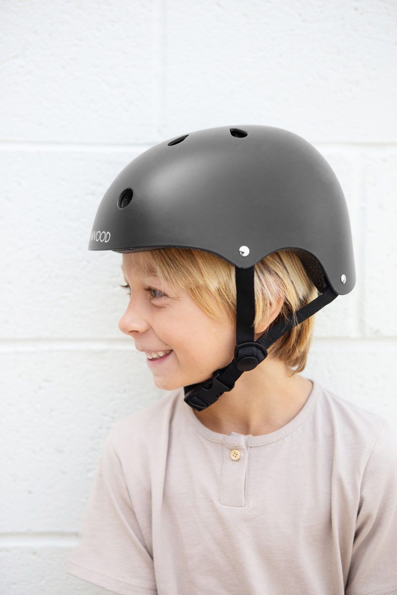 Banwood Kinderhelm „schwarz“ (50-54cm, ca. 3-7 Jahre) – Bild 4