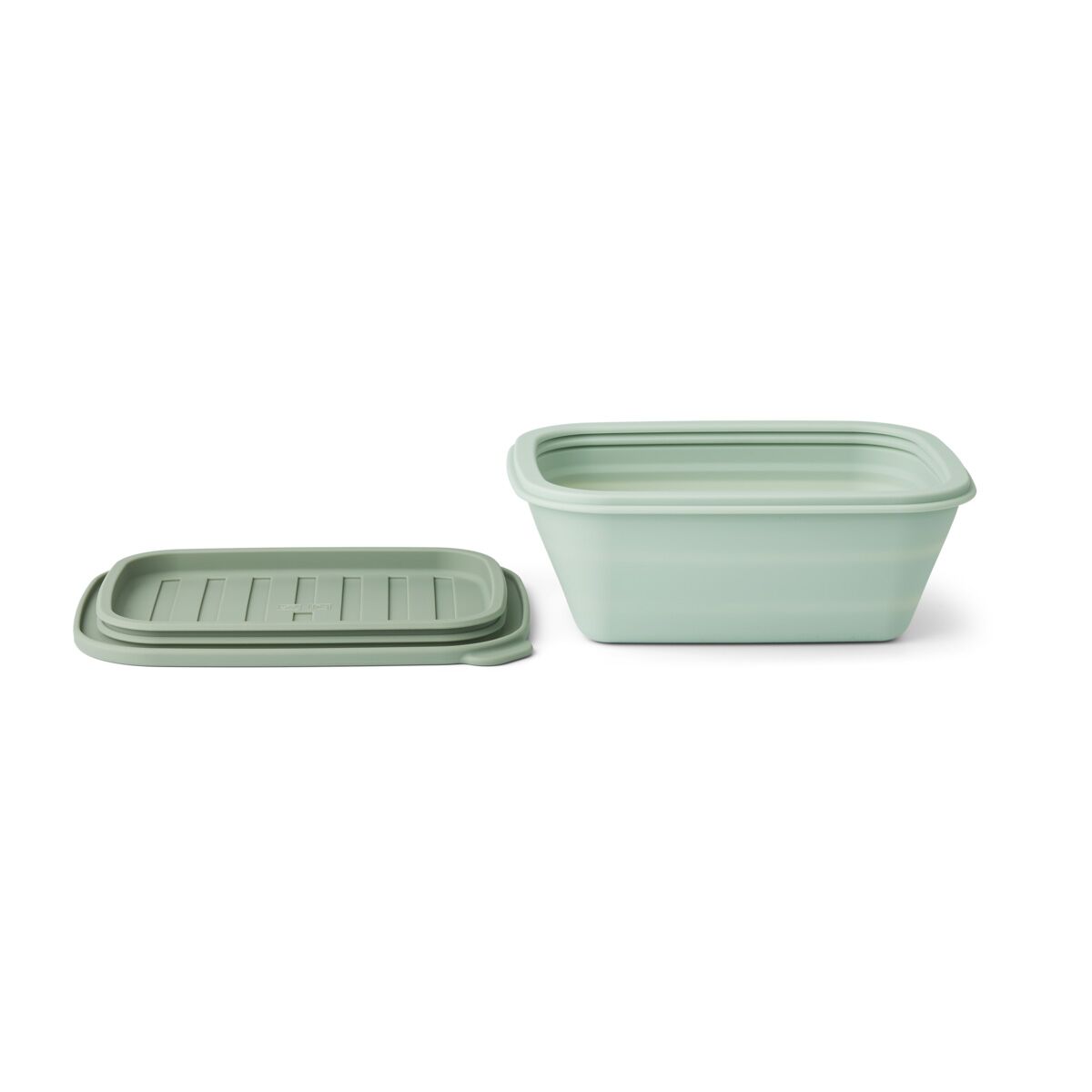 Liewood Franklin faltbare Silikonschale „Dusty mint / faune green mix“, L19cm – Bild 2