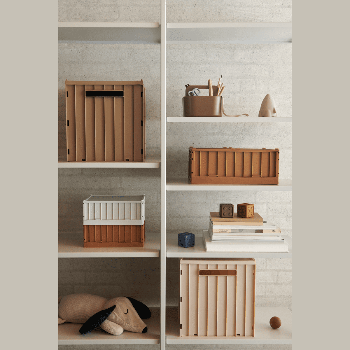 DELISTED Liewood Aufbewahrungsbox Elijah „Cloud blue“ mit Deckel, 31x30x32cm – Bild 10