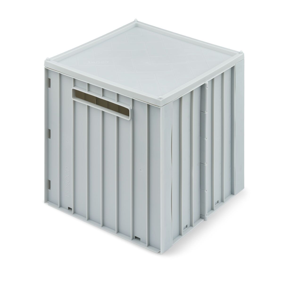 Liewood Aufbewahrungsbox Elijah „Cloud blue“ mit Deckel, 31x30x20cm